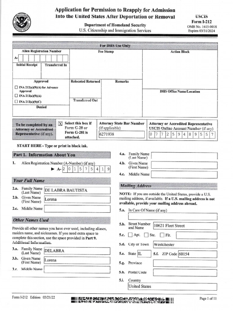 Application For Permission To Reapply | PDF