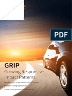 GRIP Growing Responsive Impact Patterns. Leading Your Organization at High Speed in Faster Changing Markets