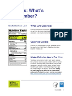 Calories: What's in A Number?