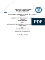 Hemorragia intracerebral espontánea: epidemiología, clasificación, causas y fisiopatología