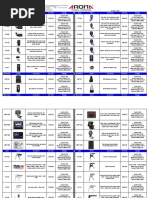 Aroma Accessories Price list-2017 Newly-副本