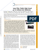 Folding Graphene Film Yields High Areal Energy Storage in Lithium-Ion Batteries