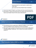 04-03b Initial Connection to a Cisco Device