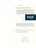 Equações Parametricas