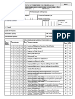 Formulario Inscricao Disciplinas 2020 1