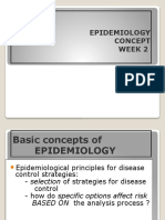 Epidemiology Concept