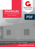 Manual Uso y Mantenimiento de Vivienda - Mar2021