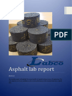Asphalt Lab Report