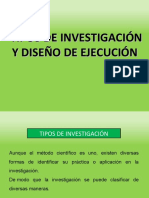 Tipo y Diseño de Investigación