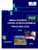 Manual de Investigacion y Control de Brotes Epidemicos OGE