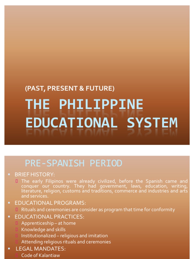The Philippine Educational System PDF