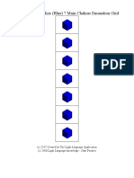 Community Stabilize (Blue) 7 Main Chakras Emanation Grid