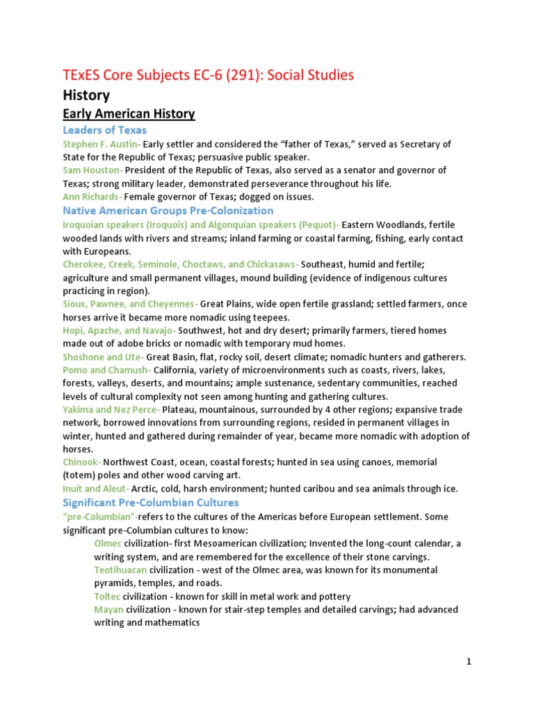 TExES Core Subjects EC6 (2) .Docx Version 1 PDF World War II