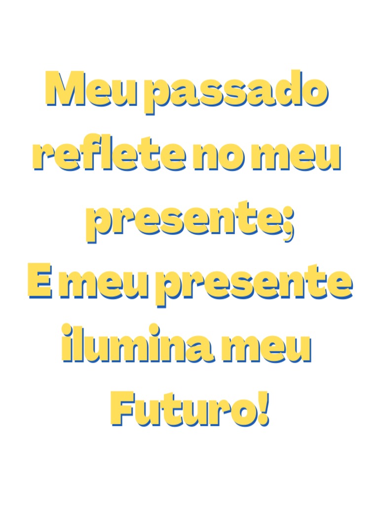 Reflexões sobre o Tempo e a Vida | PDF