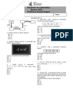 Simulado Spaece - D 10, D 11 - Prof Daniel Angelo