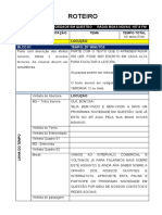 Modelo de Script (Roteiro) Desenvolver