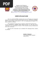 Certification of Orderly Search | PDF