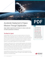 Accelerate Deployment of Space Missions Through Digitalization