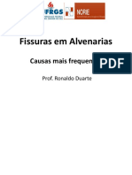 Fisssuras em Alvenarias2 - Prof Ronaldo