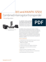 AN/APX-113 (V) and AN/APX-125 (V) : Combined Interrogator/transponder