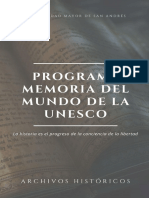 Programa Memoria del Mundo de la Unesco_GRUPO N7
