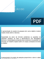 5.0 Estrutura e Apresentação Do Projeto