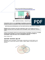 Qué es ApS? Metodología de aprendizaje-servicio