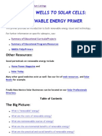 From Oil Wells to Solar Cells Primer