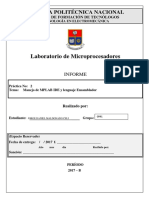 Lab Microprocesadores - Formato Preparatorio