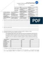 Evaluación Primer Trimestre