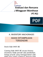 Inventory Anchorage Jack Data