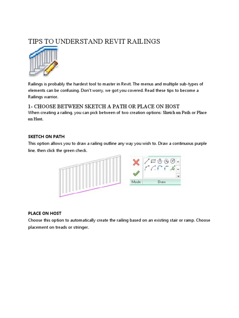 Revit Railing PDF