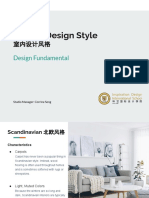 Interior Design - Design Concept Style