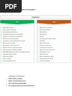 Benefits and Negative Effect of Urbanization