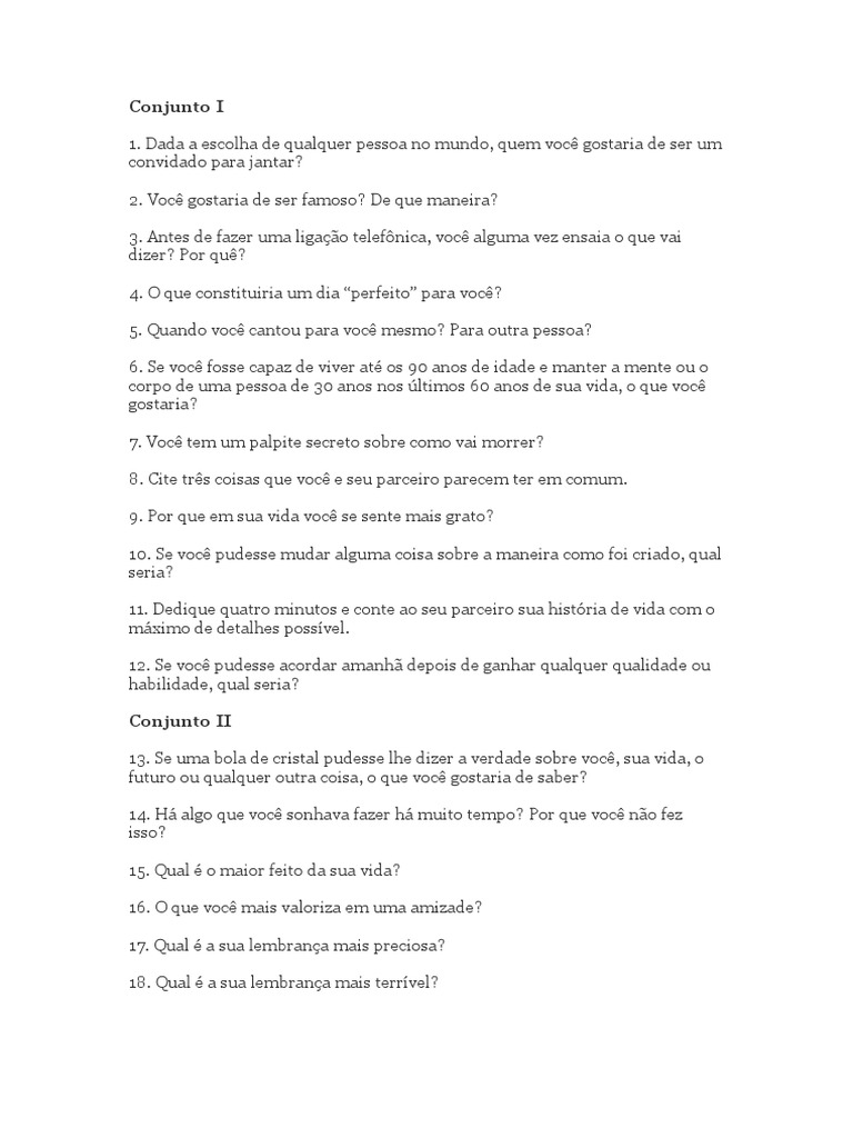 180 perguntas quentes para amigos, ou melhor, pegando fogo!