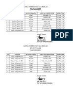 Jadwal Supervisi Kepala Sekolah