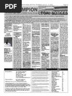 The Champion Legal Ads: 07-21-22