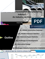 The Indonesia Automotive Manufacturing Industry: An Industry Up-Date