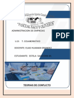 Teorías de conflicto en administración de empresas