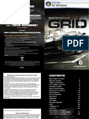 GRID Autosport Cheats & Trainers for PC