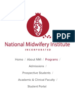 Midwifery Certificate Program - National Midwifery Institute