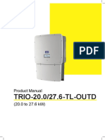 Fimer Trio 20.0 27.6 TL Outd Product Manual en Revg (m000001gg)