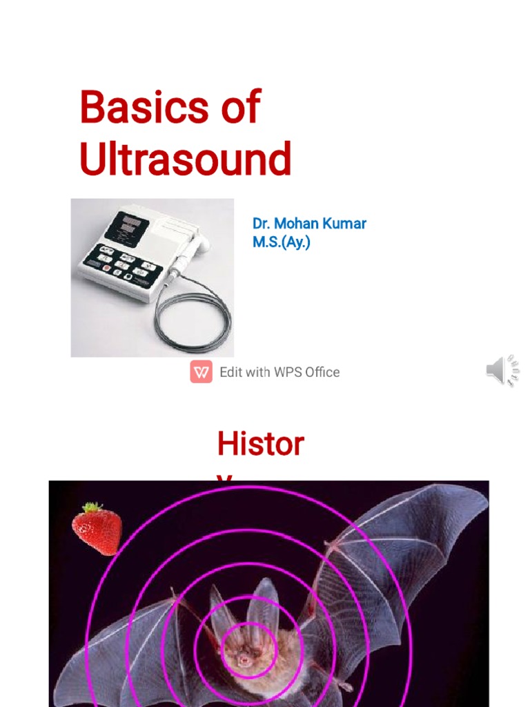 Basics of Ultrasound by Dr. Kumar | PDF | Medical Ultrasound | Medical ...