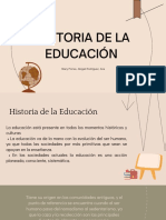 Historia de La Educación