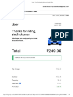 Total 249.00: Thanks For Riding, Sindhukumar