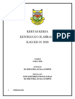 Kertas Kerja Sukan 2020