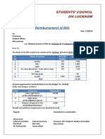 Parichay'19 Reimbursement