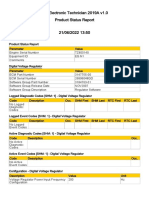 Cat Electronic Technician 2019A v1.0 Product Status Report