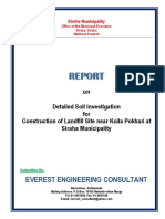 Soil Report Siraha Landfill Site