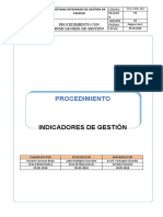 Procedimiento de Seguimiento y Medición de Los Procesos Con Indicadores de Gestión